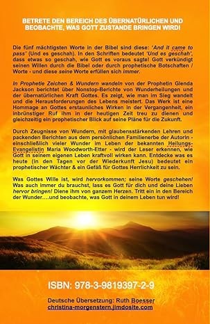 Preview: Wandeln in Prophetie Zeichen & Wundern