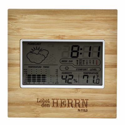 Wetterstation Bambus