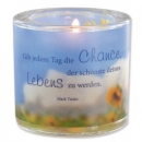 Gib jedem Tag die Chance... - LichtMomente|Glaswindlicht