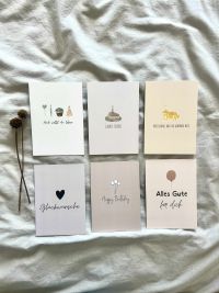 Postkartenset Glückwünsche