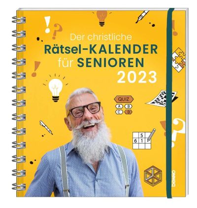 Der christliche Rätsel-Kalender für Senioren 2023