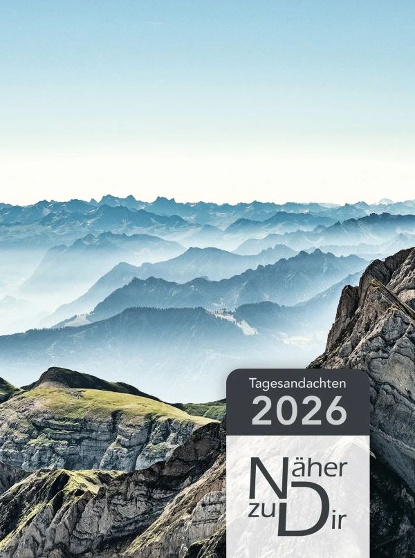 Näher zu Dir 2026 - Buchkalender Motiv Berge