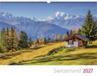 Schweizer Bergkalender 2027 - Englisch