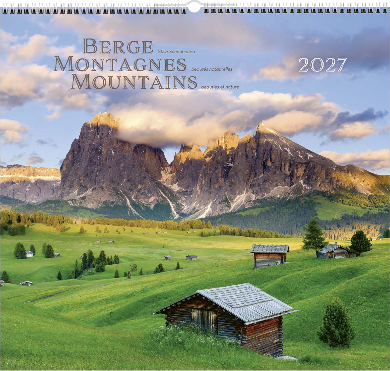 Berge 2027 - Wandkalender