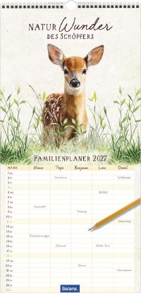 NaturWunder des Schöpfers 2027 - Familienplaner