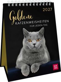 Goldene Katzenweisheiten 2027 - Wochenkalender