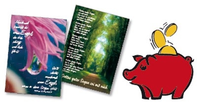 60 Herznah-Postkarten-Paket