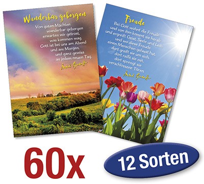 Bonhoeffer-Postkarten (60 Ex.)