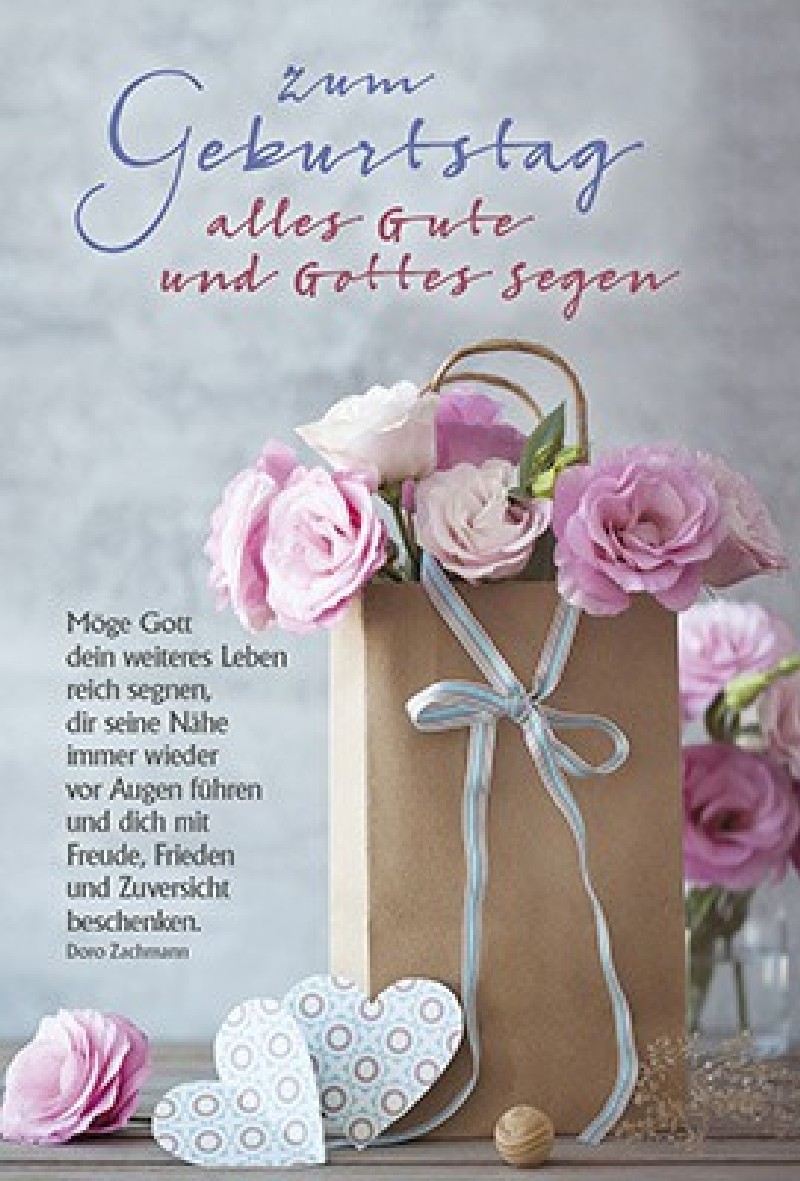 Cbz Faltkarte Zum Geburtstag Alles Gute Und Gottes Segen