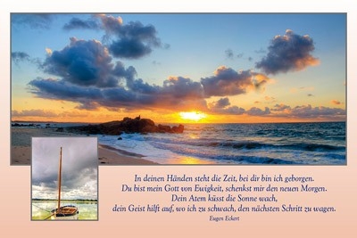 Faltkarte: In deinen Händen steht - Geburtstag