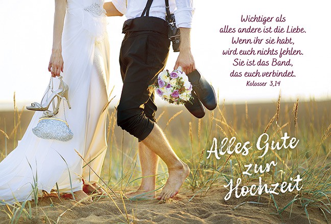 Faltkarte: Alles Gute zur Hochzeit