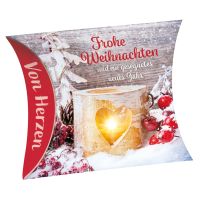 Schafmilchseife Herz Frohe Weihnachten
