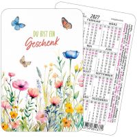 Spielkartenkalender 2027 Du bist ein Geschenk