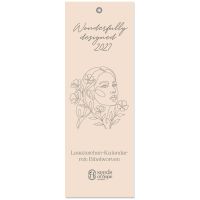 Wonderfully designed 2027 - Lesezeichen-Kalender