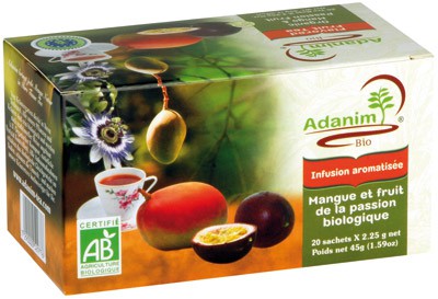 Tee Mango und Passionsfrucht (20 Teebeutel)|45 g