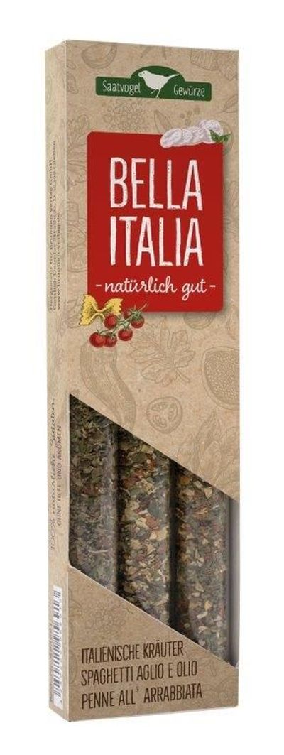 Bella Italia|Italienische Kräuter - Spaghetti Aglio Olio - Penne All Arrabbiata