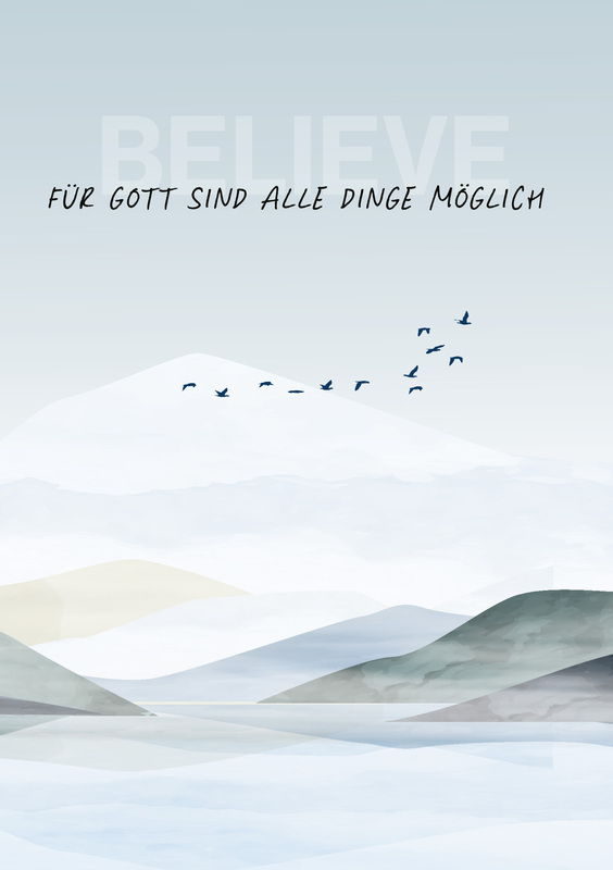 Für Gott sind alle Dinge möglich  Notizbuch