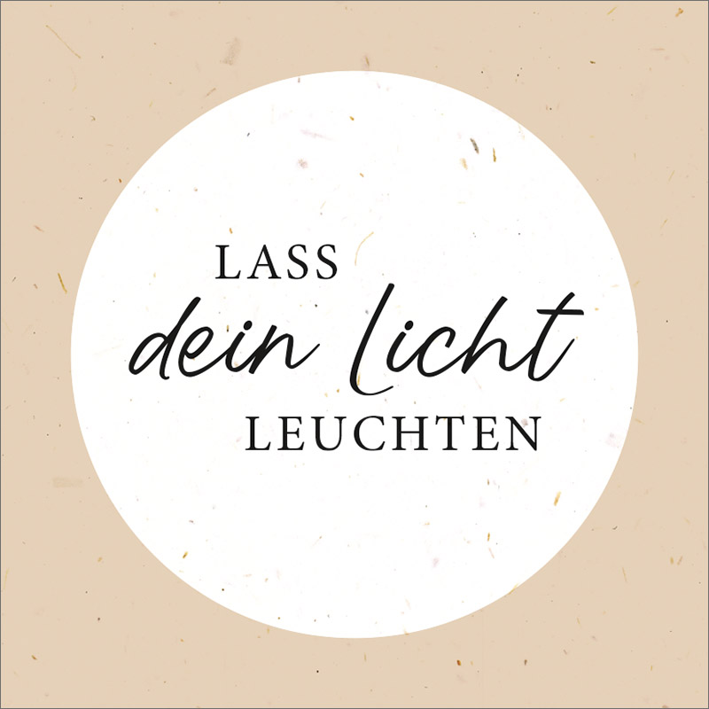 Lass dein Lich leuchten  - Magnet