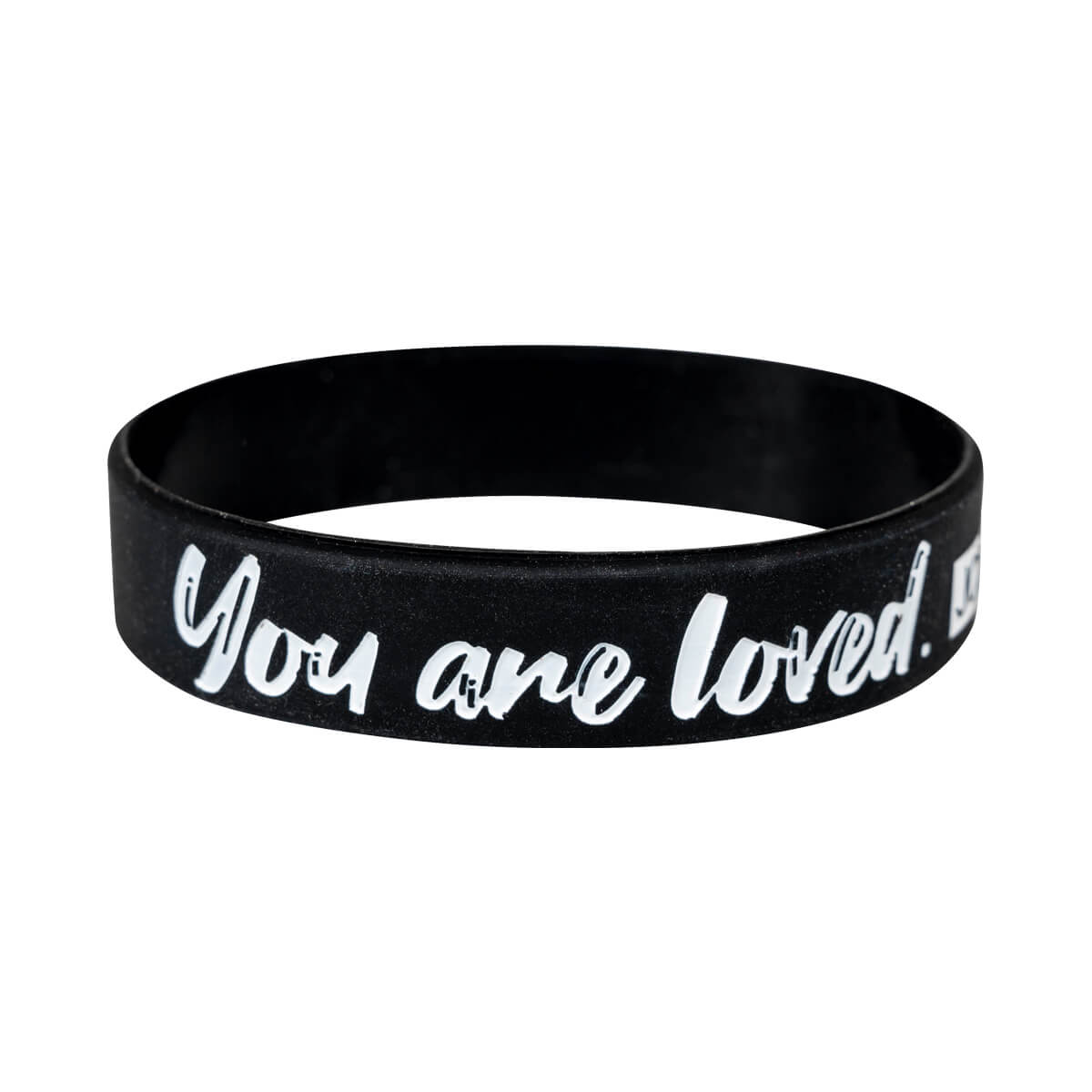 Armband You are loved - schwarz