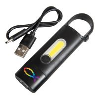 LED-Taschenlampe COB mit Karabiner
