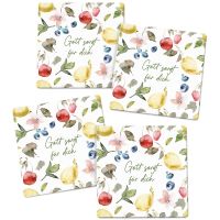 Untersetzer-Set Gott sorgt für dich