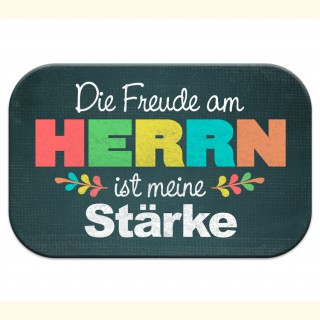Magnet - Meine Stärke.... 7x4,5 cm (handmade) 