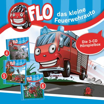 CD-Box 2: Flo, das kleine Feuerwehrauto (Folgen 4-6)