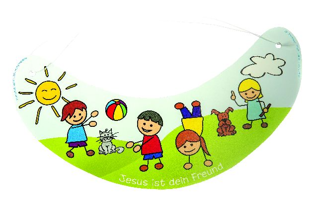 Sonnenblende Jesus ist dein Freund - 10 Stück