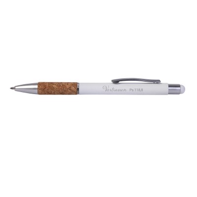 Kugelschreiber Touch-Pen - weiß