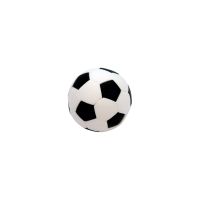 Radiergummi Fußball - schwarz