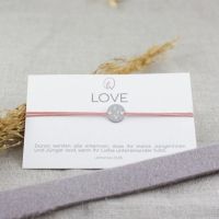 Armband Love vergoldet