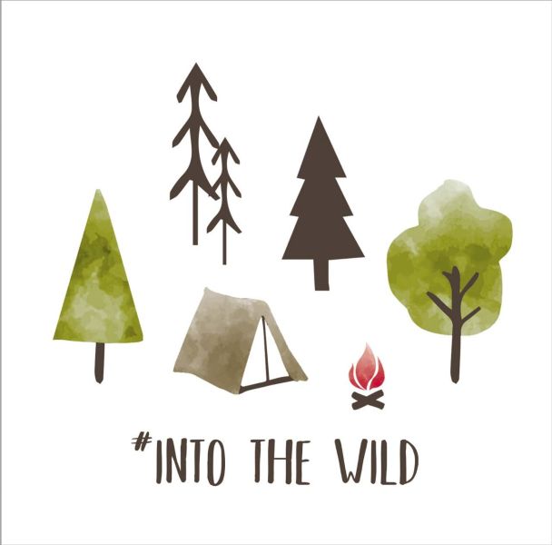 Servietten Into the wild