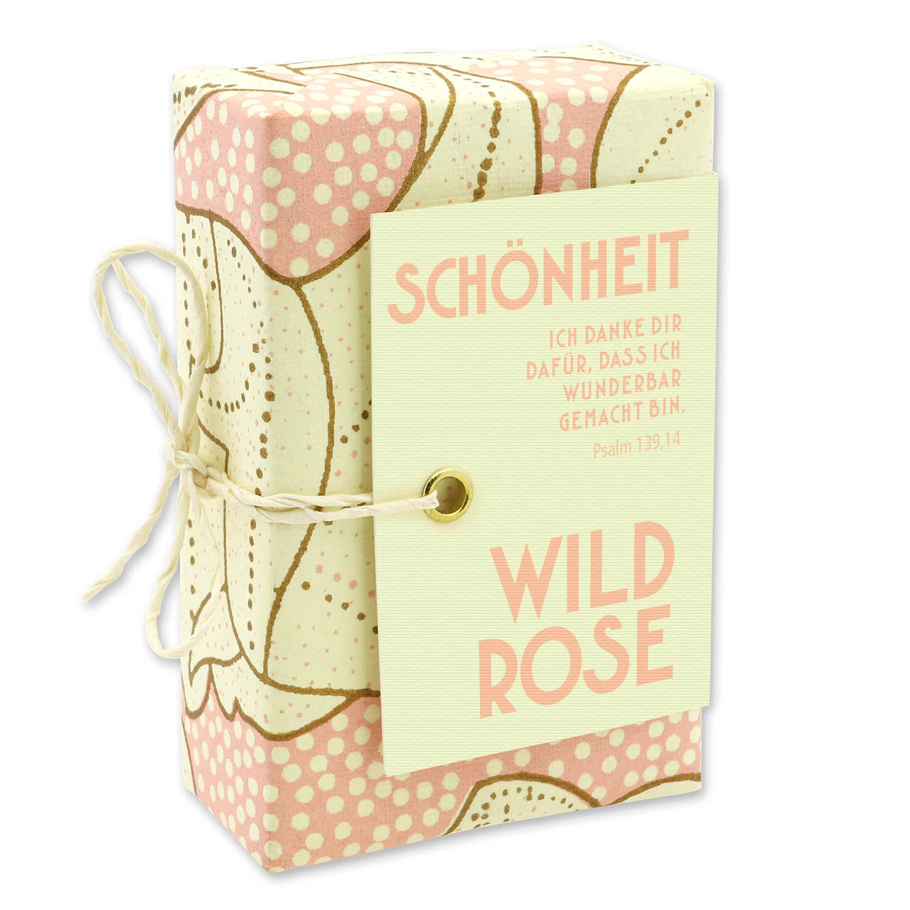 Schönheit - Wildrose (Schafmilchseife eckig)