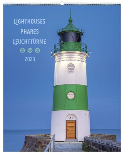 Leuchttürme 2023 - Wandkalender