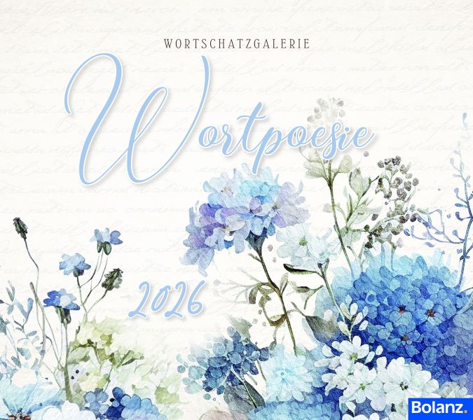 Wortpoesie 2026 - Tischkalender