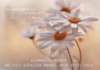 Faltkarte Gottes Segen - Blume