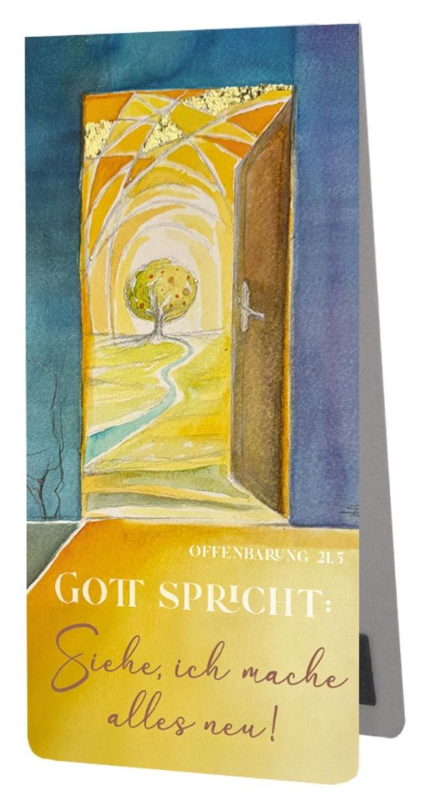 Jahreslosung 2026 - Magnetlesezeichen Kunst