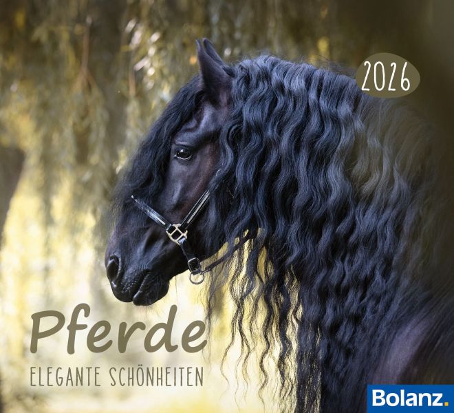 Pferde 2026 - Minikalender