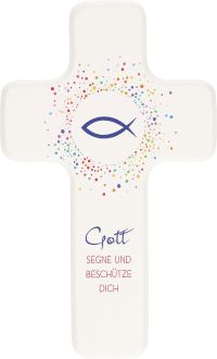 Holzkreuz für Kinder Gott segne und beschütze dich