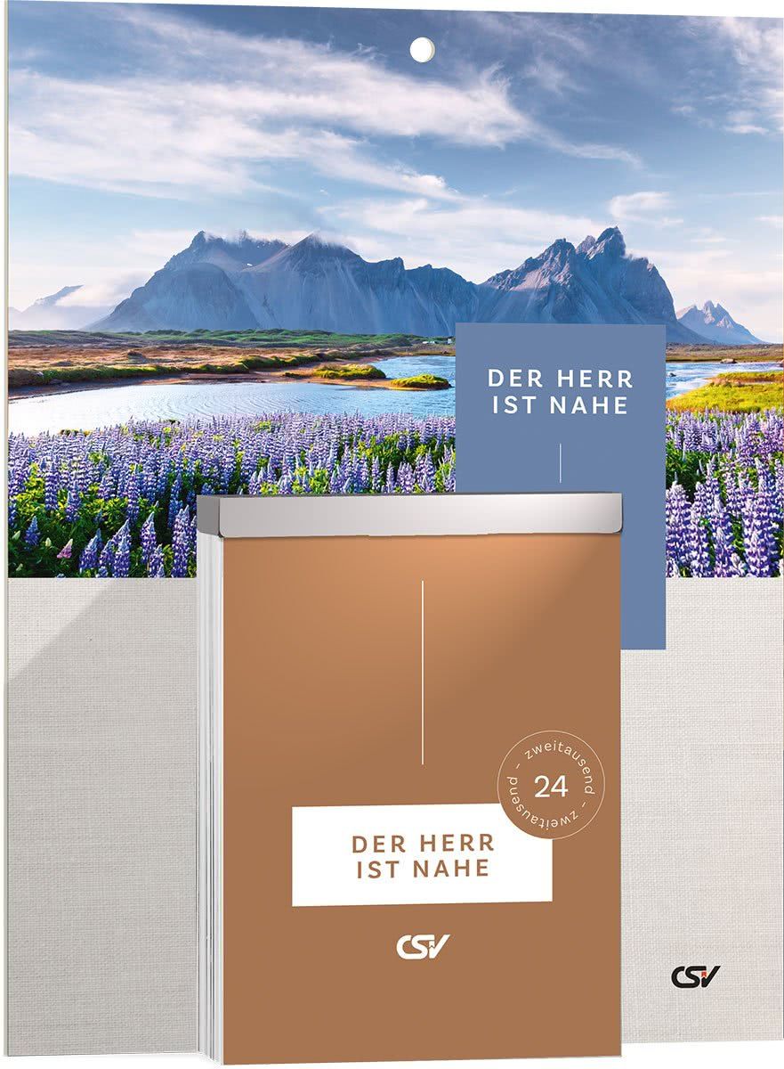 Der Herr ist nahe - Abreißkalender 2025