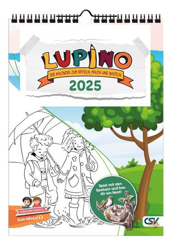 Lupino - Kinderkalender 2025|