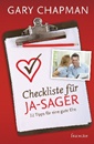 Checkliste für Ja-Sager