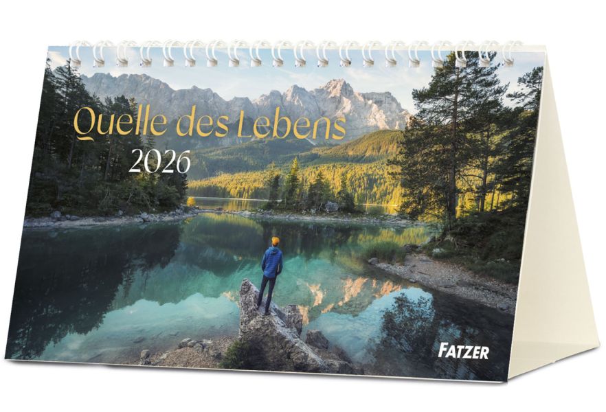 Quelle des Lebens 2026 - Postkartenkalender