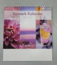 Vormerk-Kalender 2026 mit Sinnsprüchen
