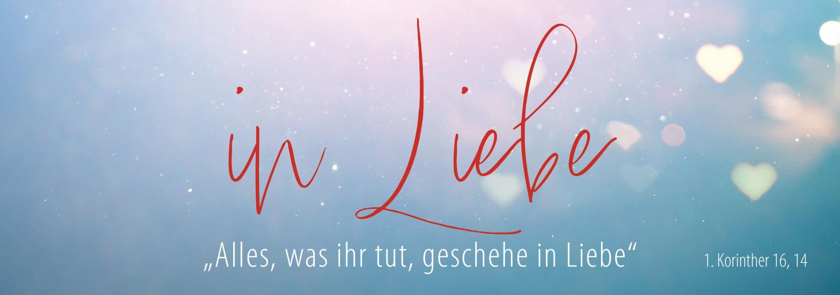 Jahreslosung 2024 - Lesezeichen In Liebe 10er Set