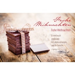Faltkarte Frohe Weihnachten