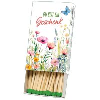 Zündholzbox - Du bist ein Geschenk 