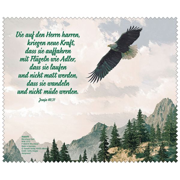 Mikrofasertuch Die auf den Herrn harren