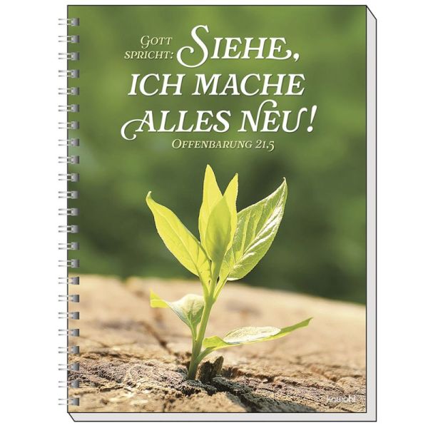 Jahreslosung 2026 - Memo Block A6 Fotomotiv