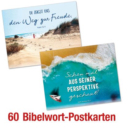 Spar-Paket: Bibelwort-Postkarten